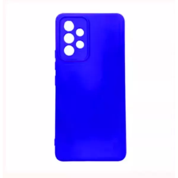 Funda Silicona Samsung A Azul Electrico